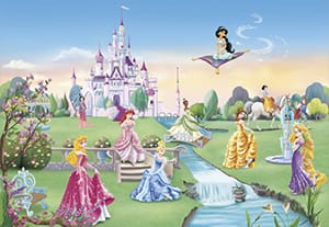 ドイツ製壁紙【8-414】Princess Castle 